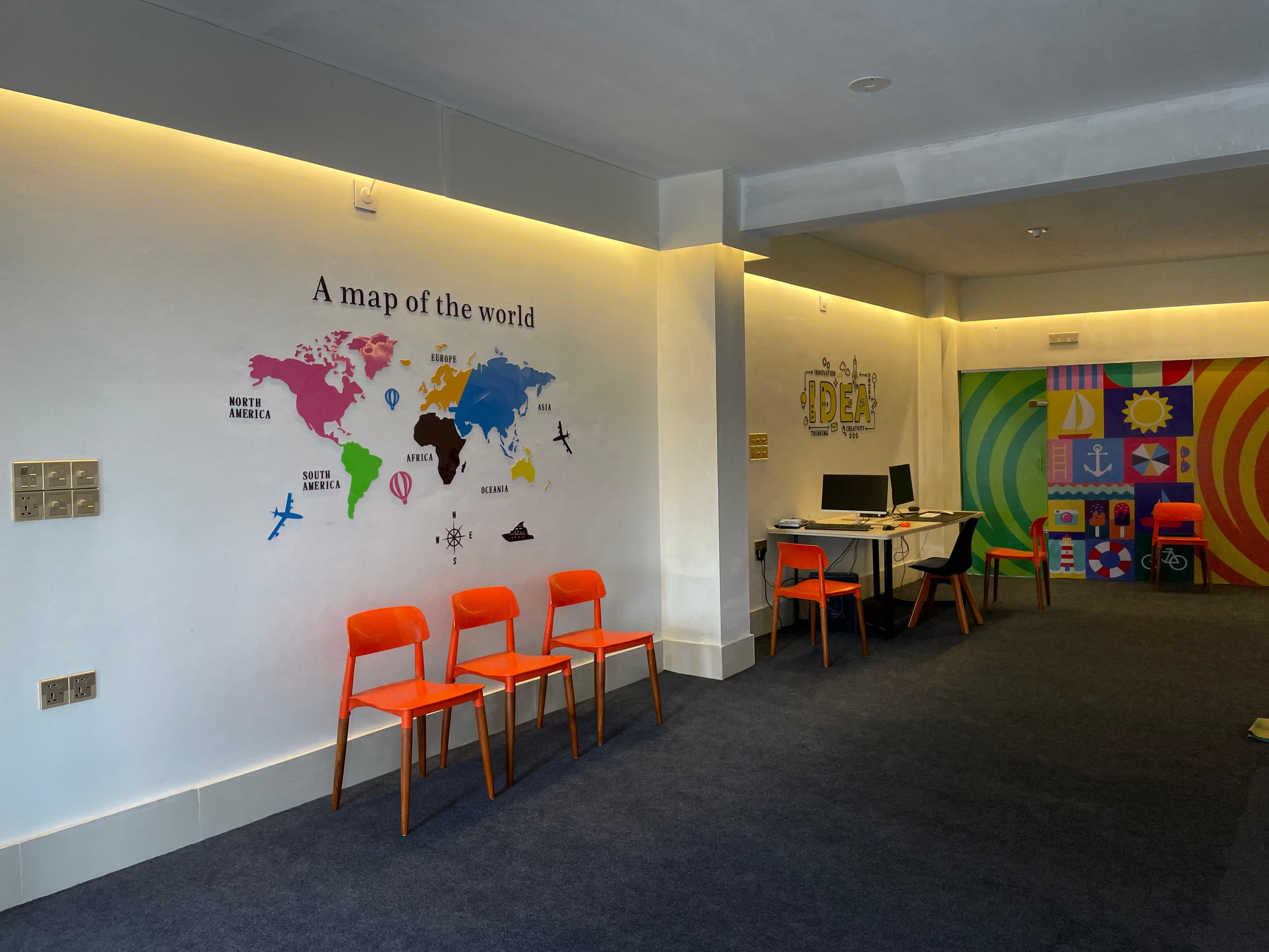 Witen Academy classroom space for creative and practical learning